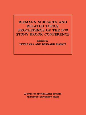 cover image of Riemann Surfaces and Related Topics
